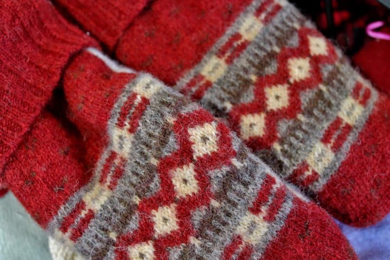 hand crafted mittens