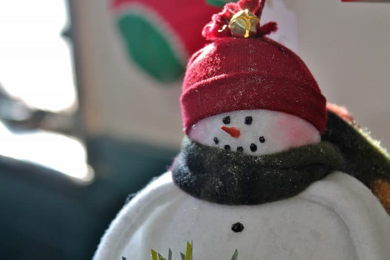 stuffed snowman
