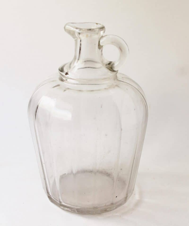 vintage glass jug