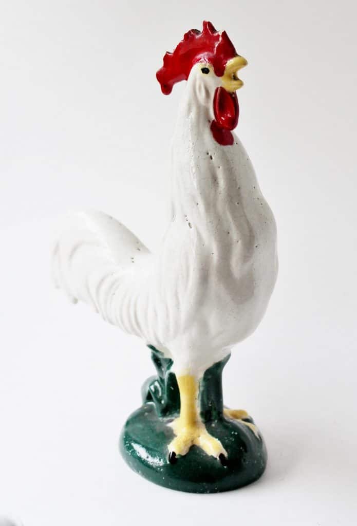 chicken figurine