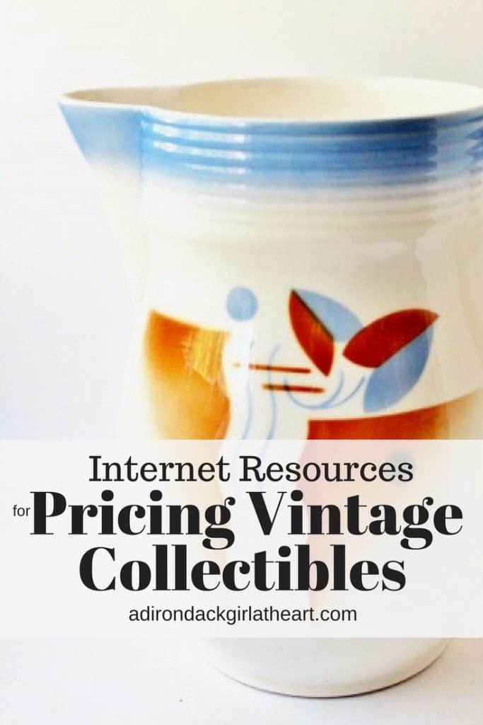 internet resources for pricing vintage collectibles adirondackgirlatheart.com