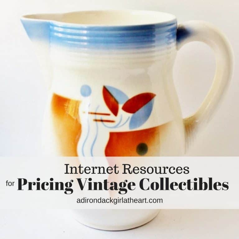 internet resources for pricing vintage collectibles adirondackgirltheart.com
