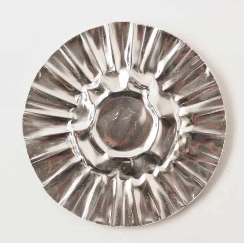 flattened tart tin
