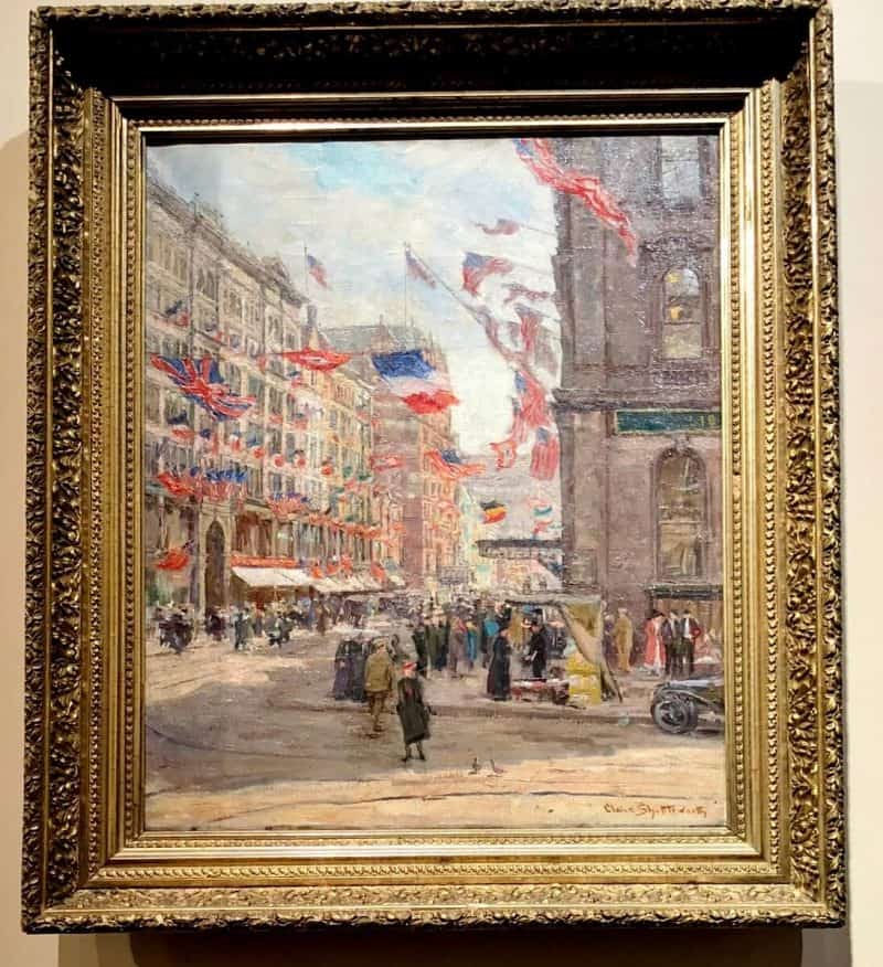 Avenue of the Allies, Claire Shuttleworth, 1918