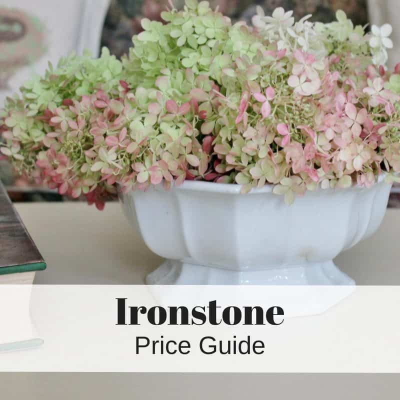 Ironstone Price Guide button