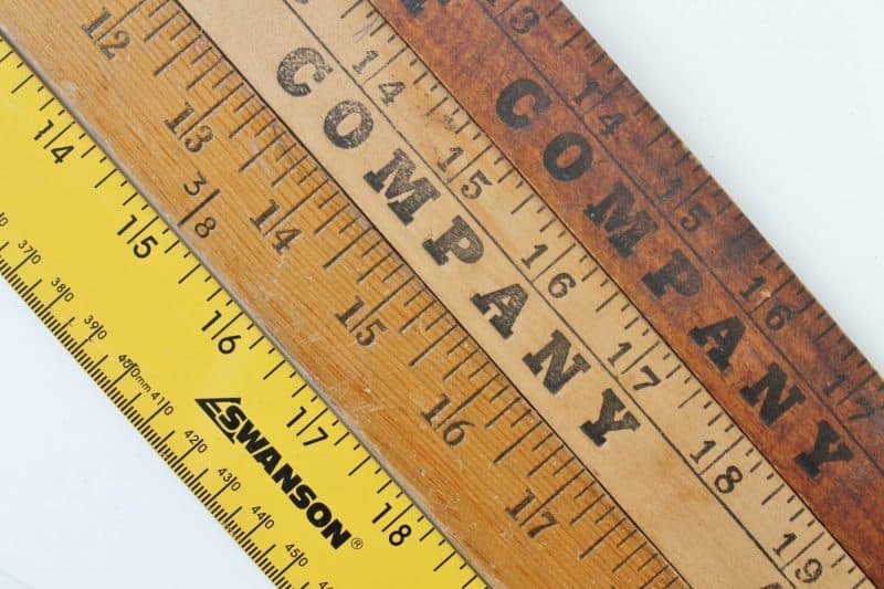 Vintage Yardsticks