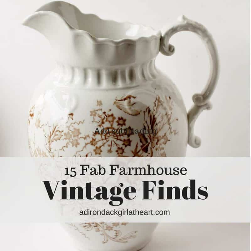 collecting vintage butter pats adirondackgirlatheart.com 2