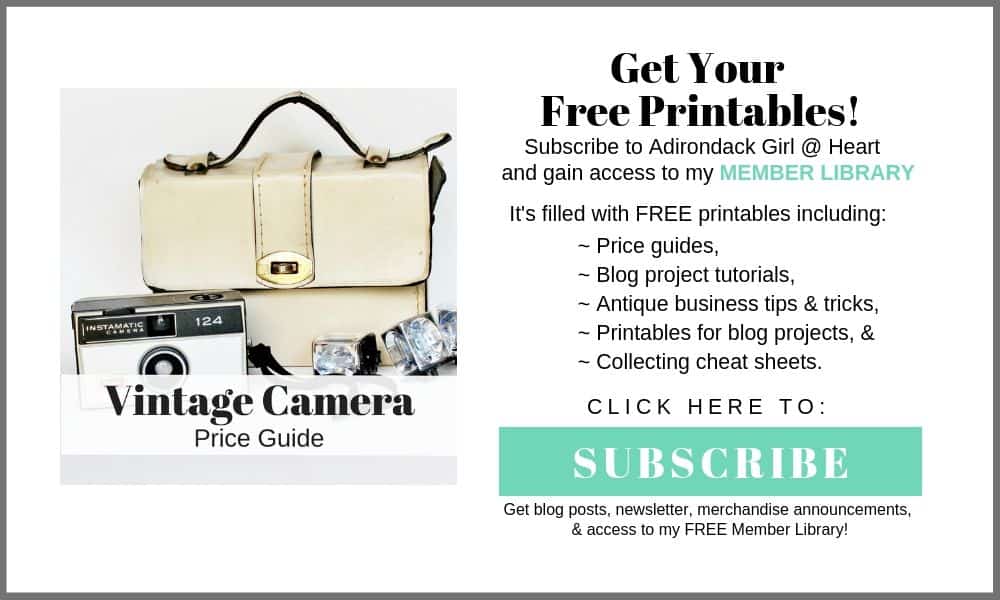 Antique & Vintage Price Guides • Adirondack Girl Heart