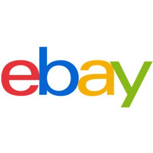 ebay logo icon in red, blue, yellow, and green