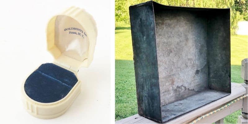 ring presentation box and galvanized box