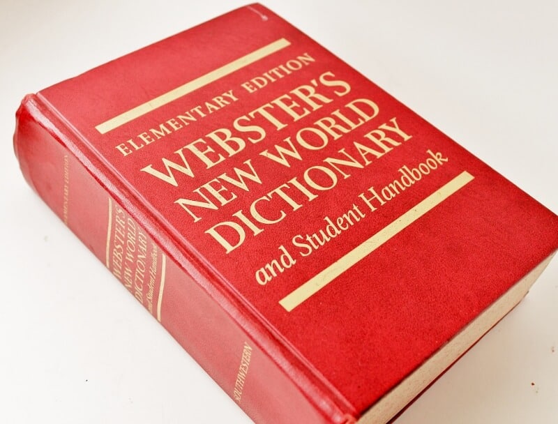 Webster's Dictionary
