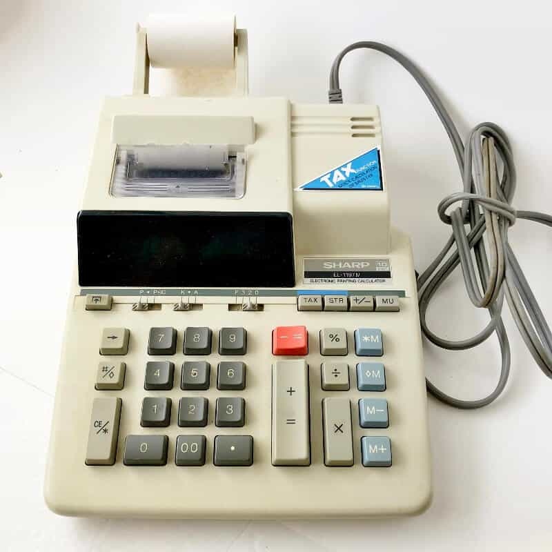 calculating machine