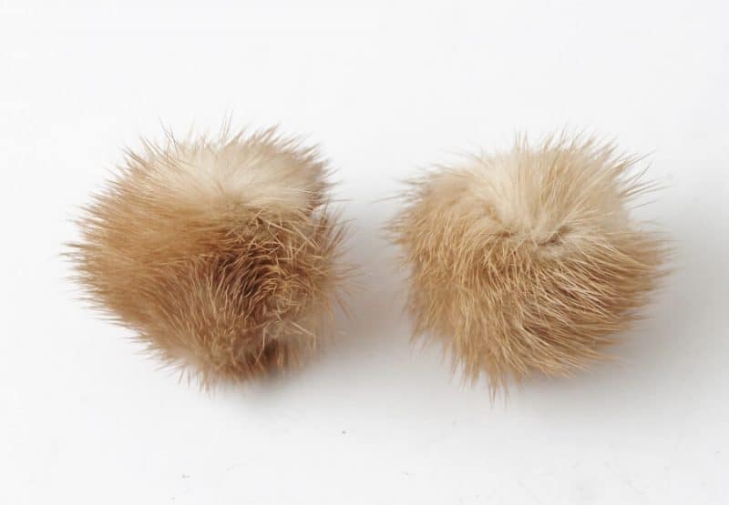 fur earrings
