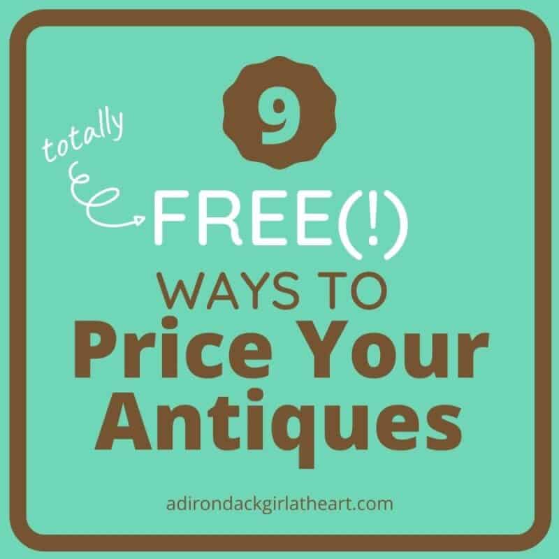 9 Free ways to Price Your Antiques