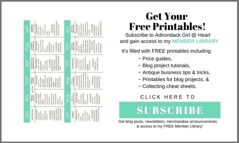 subscription form with antique booth seasonal plan