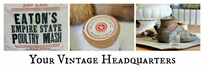 Vintage sack, thread, and shoe: Your Vintage Headquarters