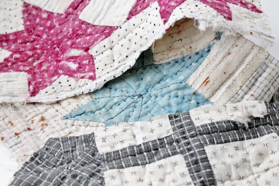 Cutter Quilt Project a Farmhouse Style Fall Bunting • Adirondack Girl