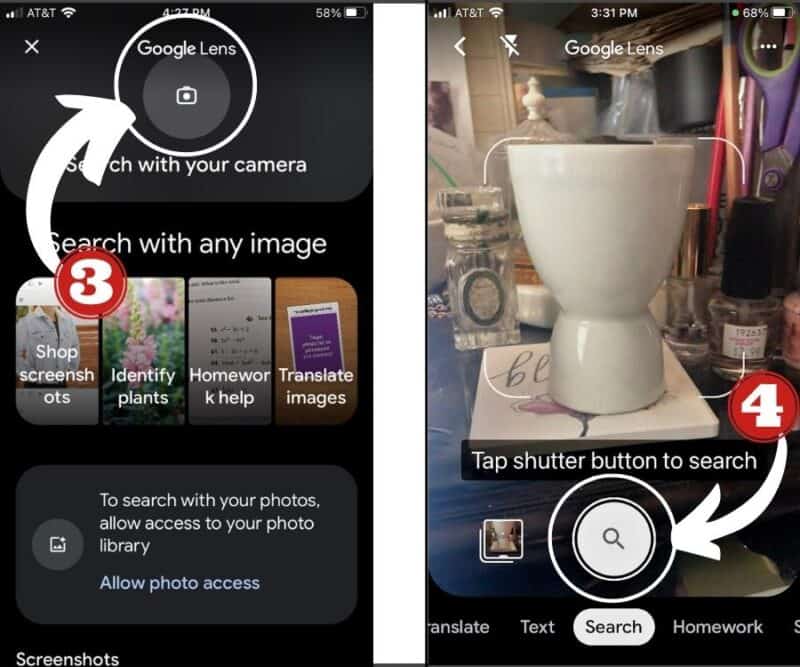 Using Google Reverse Image Search on real objects