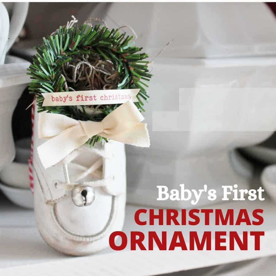 Baby's First Christmas Ornament [Gift, Keep, Or Sell] • Adirondack Girl @  Heart