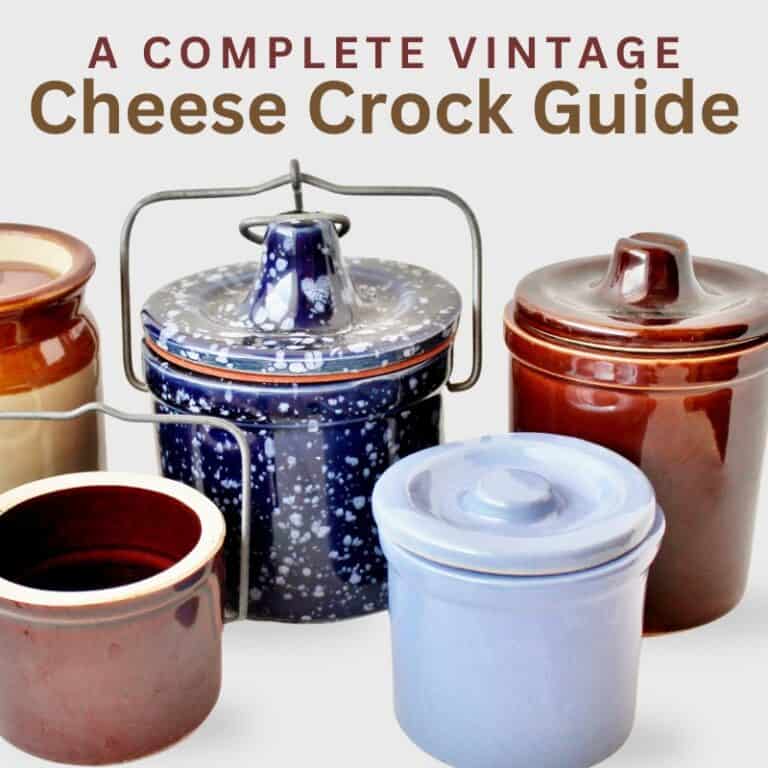 A Complete Vintage Cheese Crock Guide