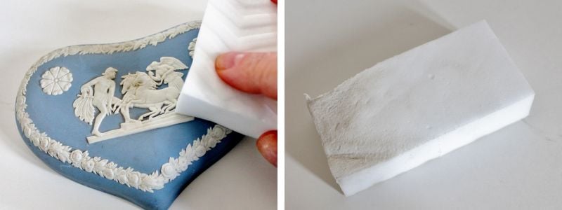 Cleaning a wedgwood jasperware trinket jar