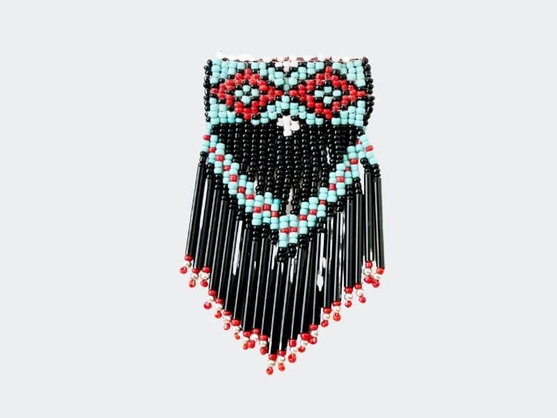 Native American beaded Pin