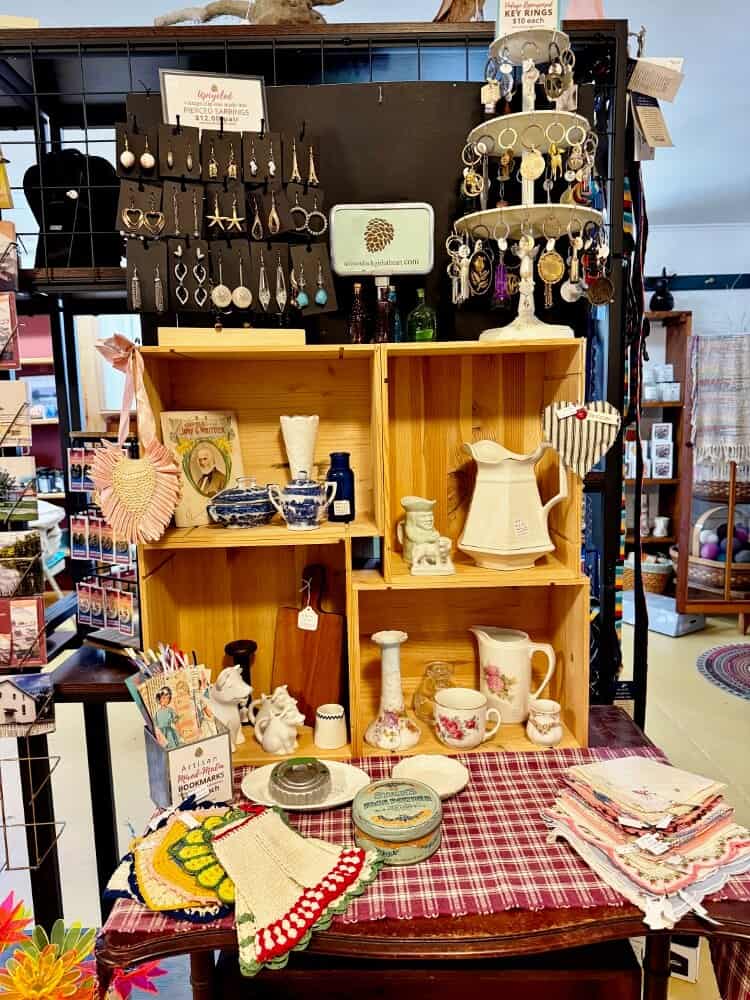 ADK Girl Shaker Gift shop display