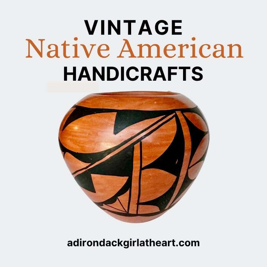 Vintage Native American Handicrafts: Examples & Values • Adirondack ...