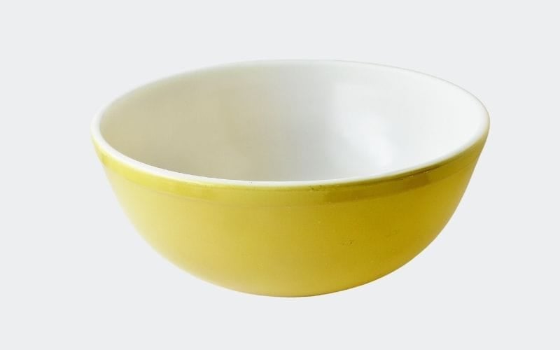 large yellow bowl