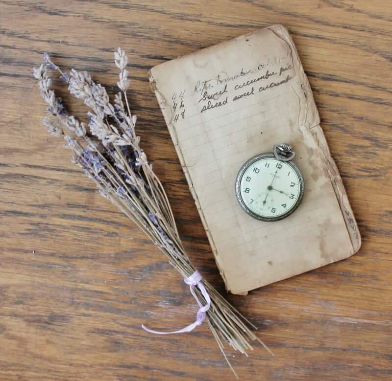 cover of a recipe journal