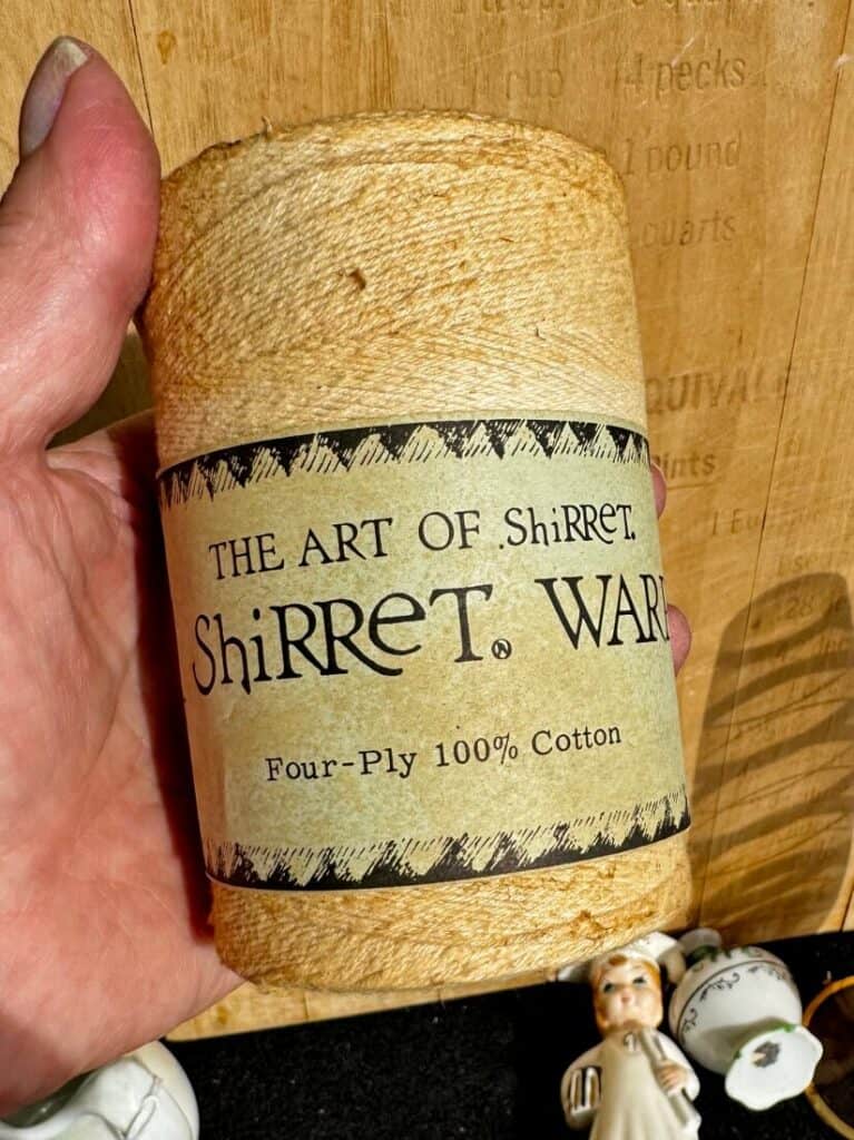 Spool of vintage-looking string